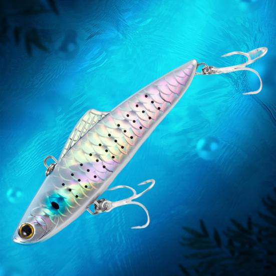 Рыболовная приманка VIB 10 см/33 г с крючками, тонущая светоотражающая 3D жесткая искусственная приманка для ловли пресноводной соленой форели, окуня, судака, аксессуары