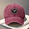 Регулируемая ретро кепка-snapback с принтом под кору дерева Дышащая Клейкая основа для долговечности Стирка разрешена Унисекс Шляпа для улицы Подходит