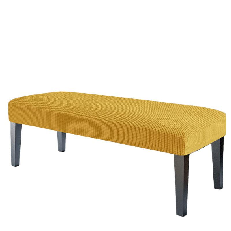 Эластичный велюровый чехол на скамью и пуфик в скандинавском стиле для дома, отеля или пианино