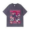 275 GSM Washed T-shirts 100% Cotton Dandadan V11 Aira Print Unisex Heavy Cotton T Shirt