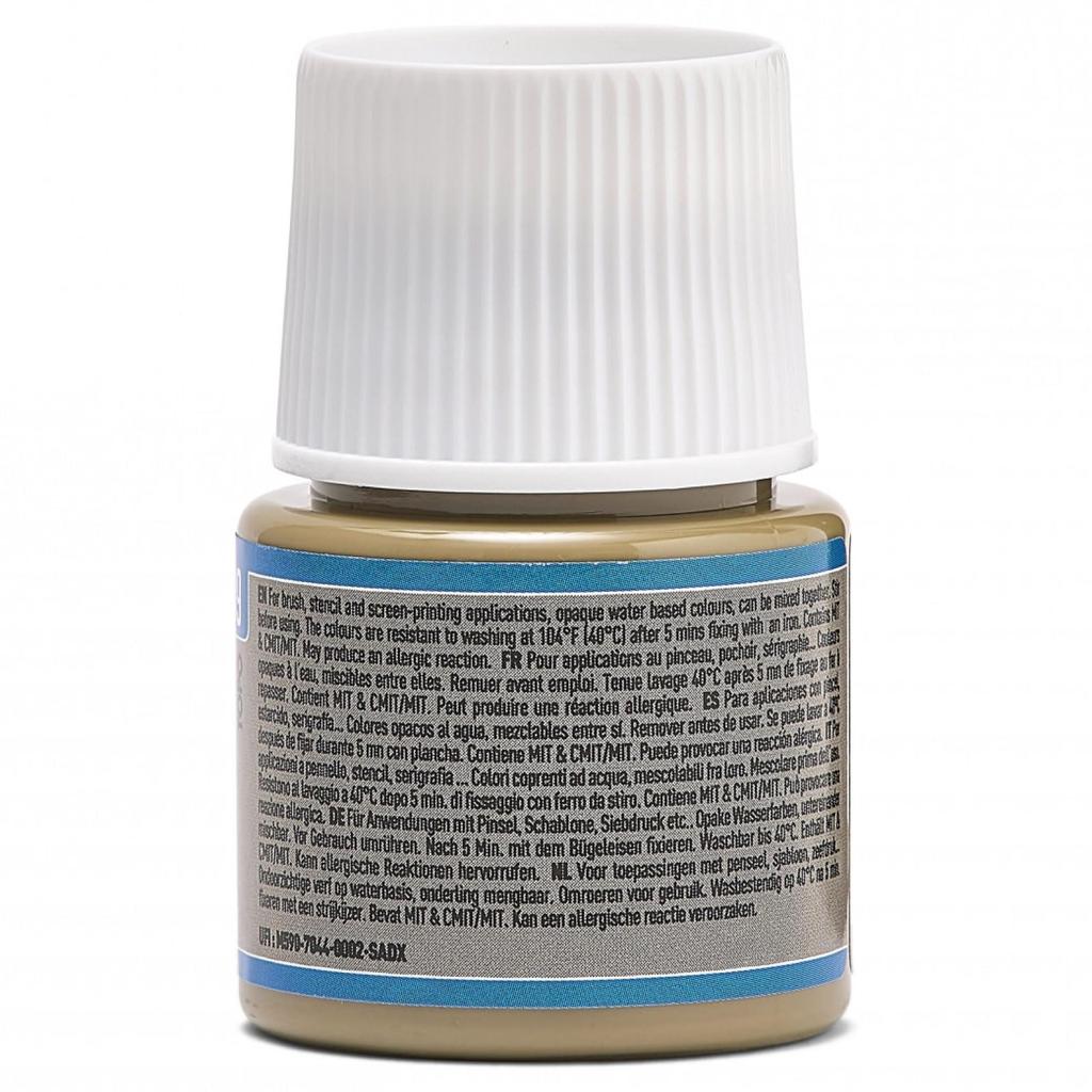 Pebeo Fabric Paint Can Paint On Dark Fabrics Seta Color Opaque Color 45ml Taupe 89