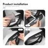 Car Rearview Mirror Rain Eyebrow Snow Rain Cover Accessories For Volkswagen VW Tiguan MK1 mk2 2016 2017 2018 2019 2020 2021 zf4
