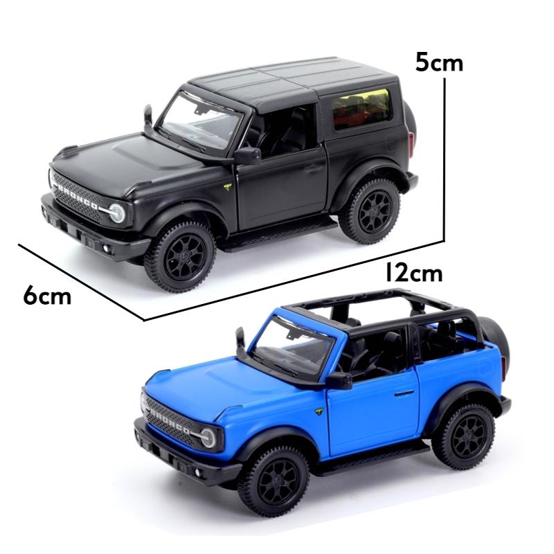 fsbn3 1/36 Ford Bronco Mustang GT F-150 Toy Car Model For Children RMZ CiTY Diecast Metal Miniature Pull Back Collection Gift Kid Boys
