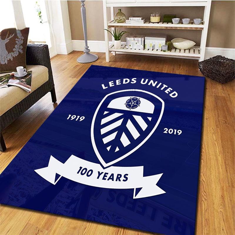 Leeds United Carpet Rug for Living Room Bedroom Home Sofa Decoration,Kids play Non-slip Floor Mat