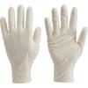 TRUSCO Natural Rubber Disposable Ultra Thin Gloves M White White Powderless 100 Sheets TGL493M M 0.08