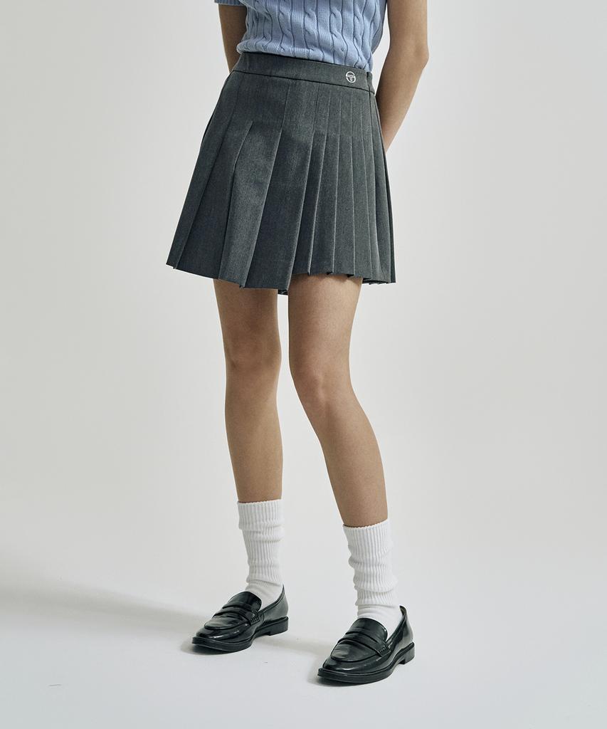 Женская асимметричная плиссированная юбка SERGIO TACCHINI (Д.Грей)
