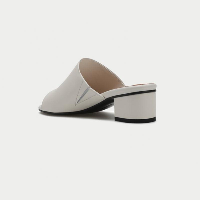 Thommcan Женские S Комфорт Повседневные Мулы на Среднем Каблуке 01 8tmni15m9d Белый
