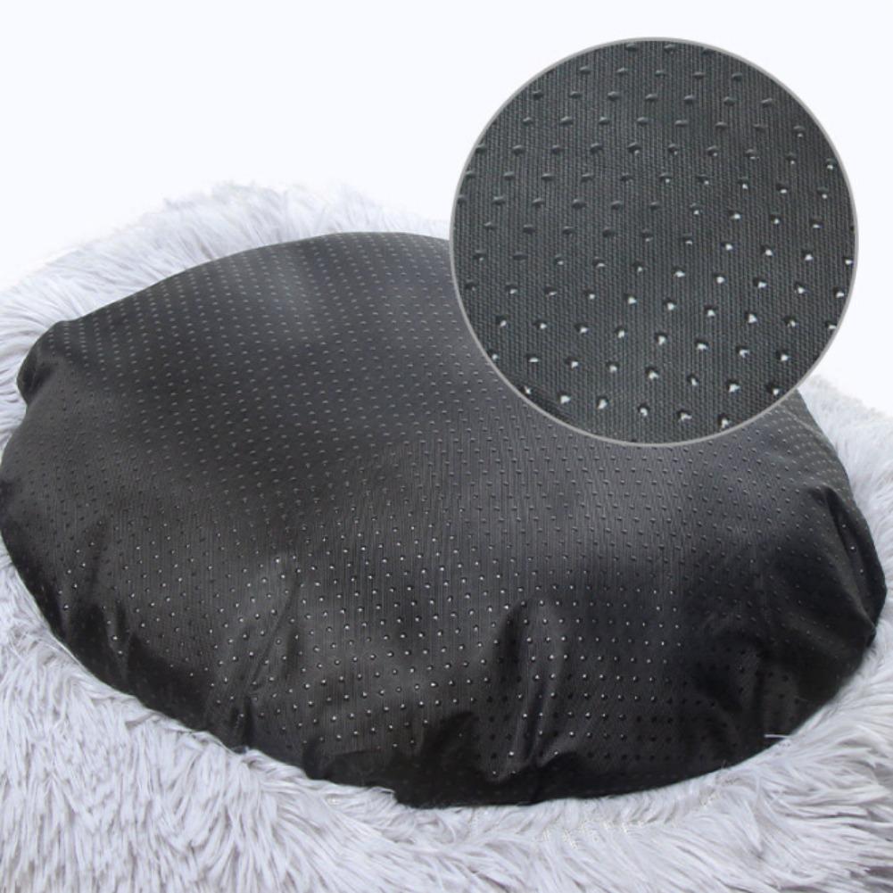 Winter Thermal Shell Cat Bed Soft Plush Shell-Shaped Semi-Enclosed Sleeping Nest for Small Dogs Kitten Pet Bed Comfortable Warm