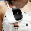 Digital Display Screen Bladeless Cooling Fan Dual Wearable Clip Fan Neck Fan  Shopping