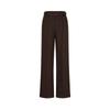 Anna Kou Women's Belted Straight-Leg Winter Trousers
