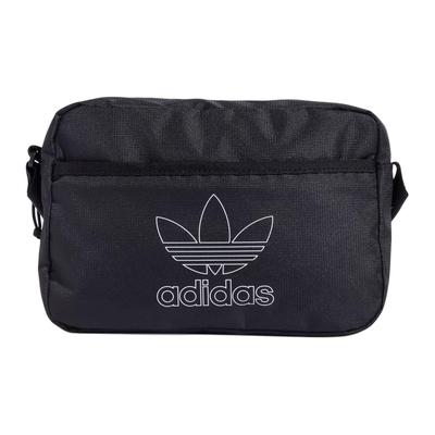 adidas Originals Маленькая сумка через плечо в спортивном стиле Casual из переработанного полиэстера Унисекс Сумка через плечо Черная IS4585