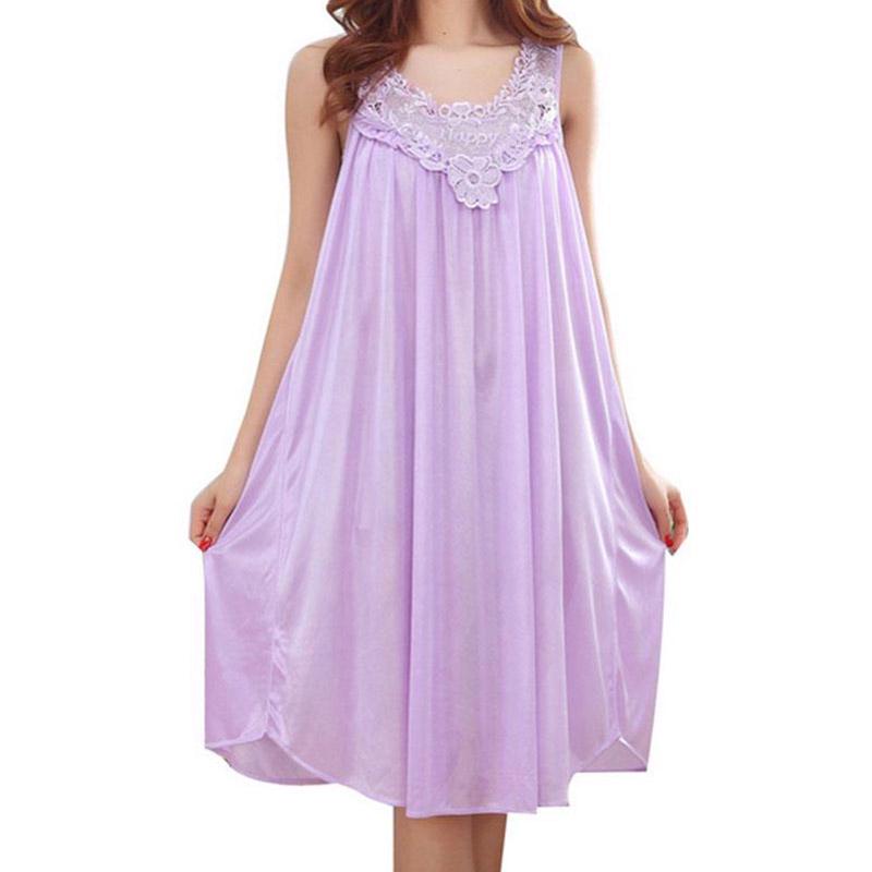 Женская ночная рубашка, шелковое белье, сексуальное платье Babydoll, ночная рубашка, одежда для сна