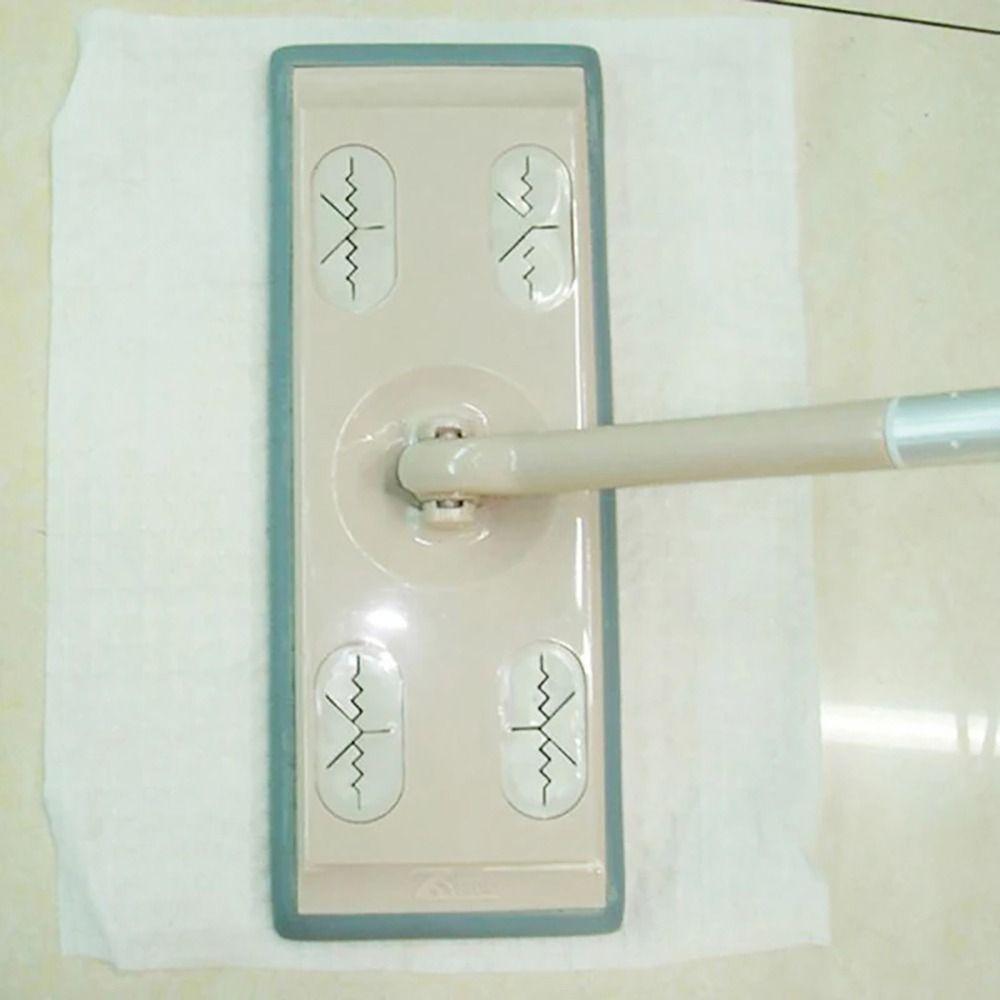 100 шт. Бумага для удаления пыли для кухонной мебели в ванной комнате, салфетка для чистки плитки, для плоской вращающейся швабры