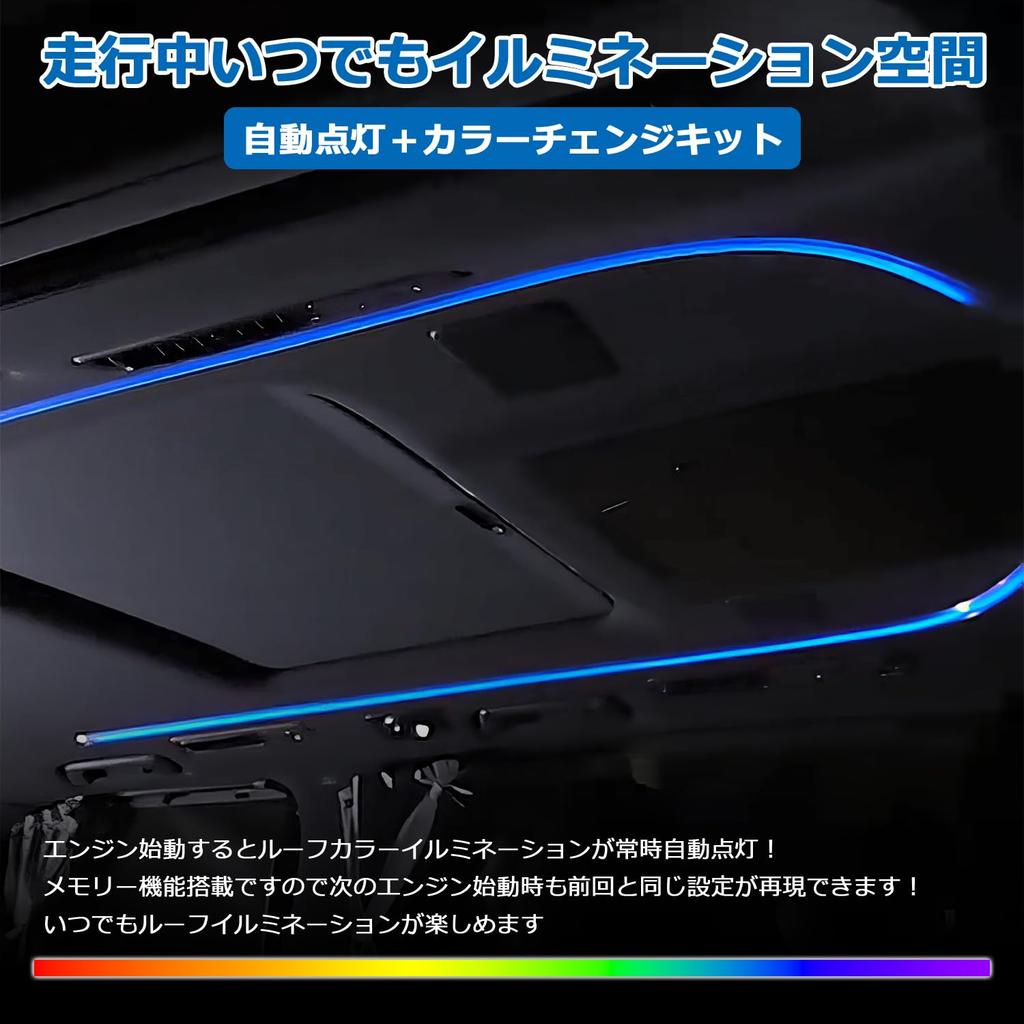 Комплект подсветки крыши SUNVIC Vellfire Alphard 30 серии ранних и поздних выпусков, 3 режима, простое управление, специальный дизайн, простая установка