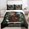 Custom Textile Nightmare Warriors Bedding 3 Piece Set HD Print Duvet Cover Pillowcases for Teens Adult Bedroom Decoration