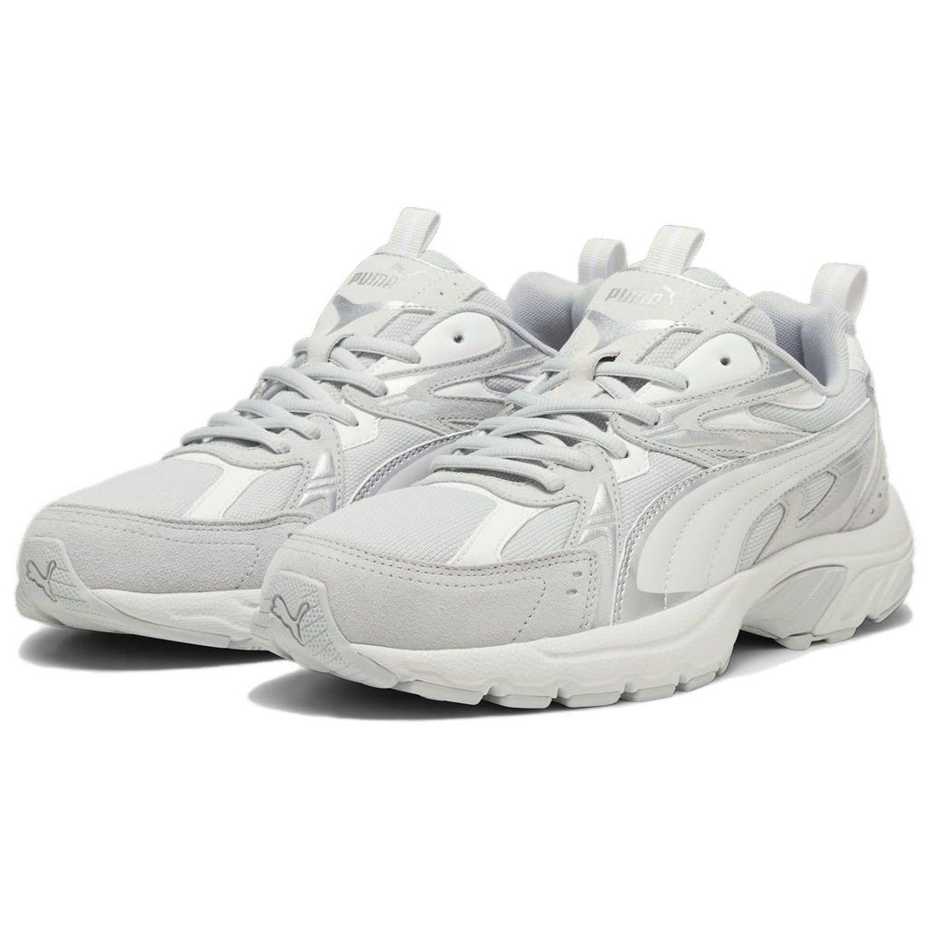 Puma Milenio Tech Замша Унисекс Серый Белый 393489-02
