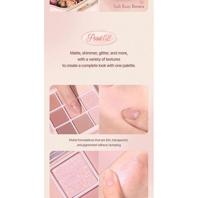 DASIQUE Палетка теней Rose Milk Tea Collection