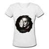 Adele 25 Tour 2016 Logo Womens V Neck T Shirt White