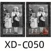 3D изменяющееся лицо привидение фоторамка украшения на Хэллоуин ужасы ремесла украшения для дома с привидениями реквизит для вечеринки на Хэллоуин