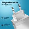 4-портовое USB-зарядное устройство Quick Charge 3.0 Настенное зарядное устройство Быстрая зарядка Для iPhone 15 14 Samsung Xiaomi EU/US Штекер Адаптер для зарядки телефона