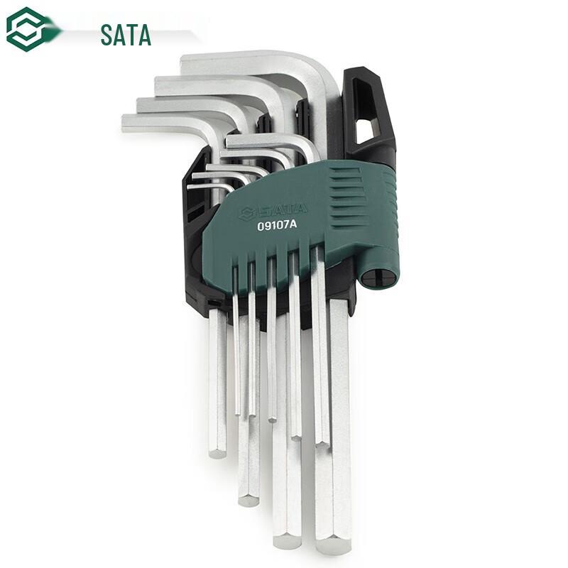 SATA Набор из 9 удлиненных шестигранных ключей