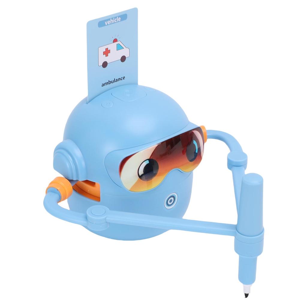 Умный Автоматический Робот для Рисования Игрушка Веселая Музыкальная Обучающая Машина для Рисования со 100 Карточками 14 Цветными Ручками