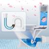 4 Pcs Automatic Toilet Cleaning Blocks Descaling Deodorizing Cleaner Tablets Bathroom Cistern Long-Lasting Cleaning Tablets