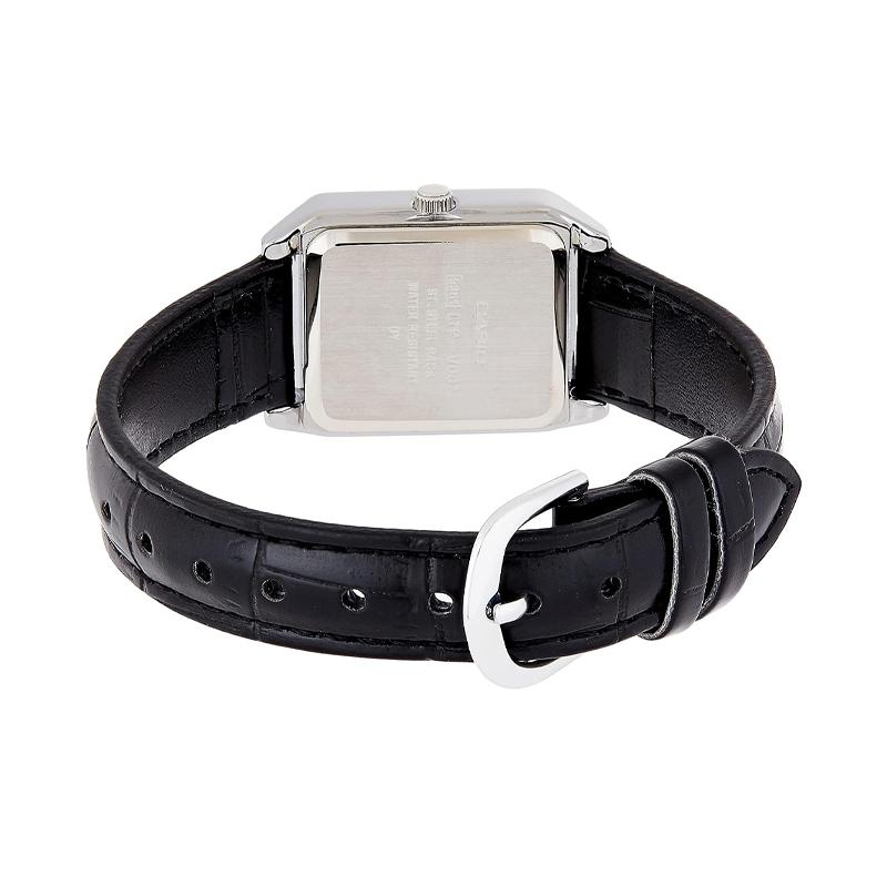 Casio Серия DRESS Модный Деловая Простой Элегантный Классический Стрелки Римская шкала Маленький циферблат Водонепроницаемый Кварцевый механизм Кожаный ремешок LTP-V007L-7B1U