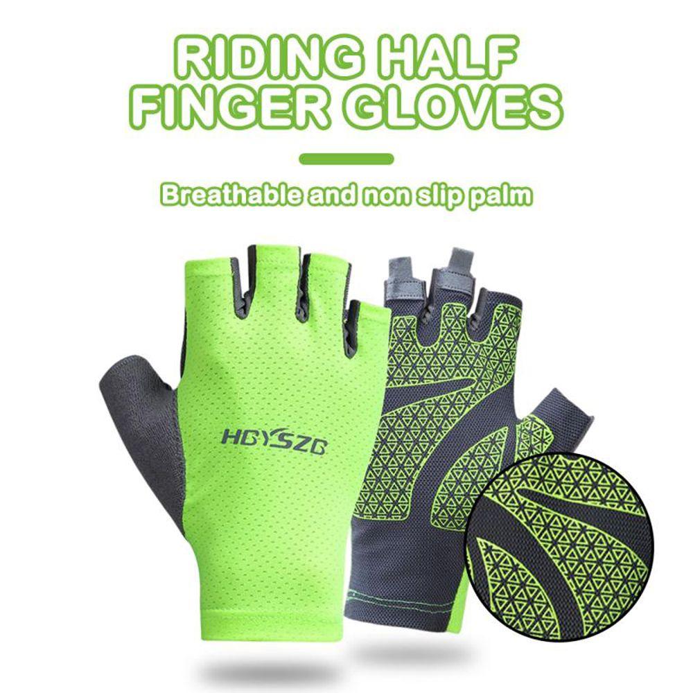 Equipment Sun Protection Half Finger Gloves Fitness Gloves  Glove Cycling Gloves
