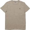 Футболка с коротким рукавом и круглым вырезом с логотипом Polo Мужские футболки Песочный 710539151-335