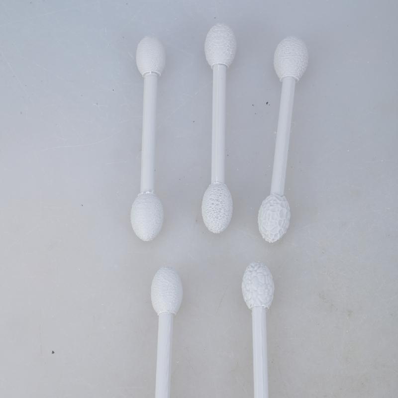 5Pcs Pottery Texture Tool Double Head Pottery Clay Modelling Stick Texture Tool Oval Shape Rollers for Clay Sculpting