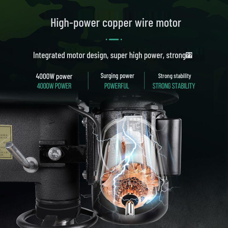220V Industrial Bench Drill: High-Power Multi-Functional Desktop Drill Press for Metal