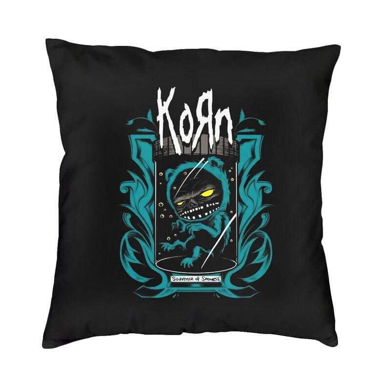Ню-металл Рок-группа Korn Квадратная Наволочка Декоративные Подушки Подушка-плед Для Гостиной Двусторонний Принт