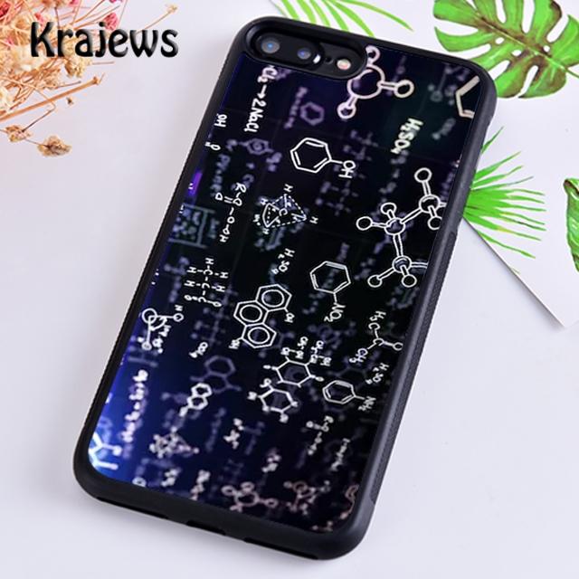 Чехол для телефона с рисунком Химия Математика Для iPhone 17 Air 16 15 14 plus 12 13 pro max coque Shell Fundas