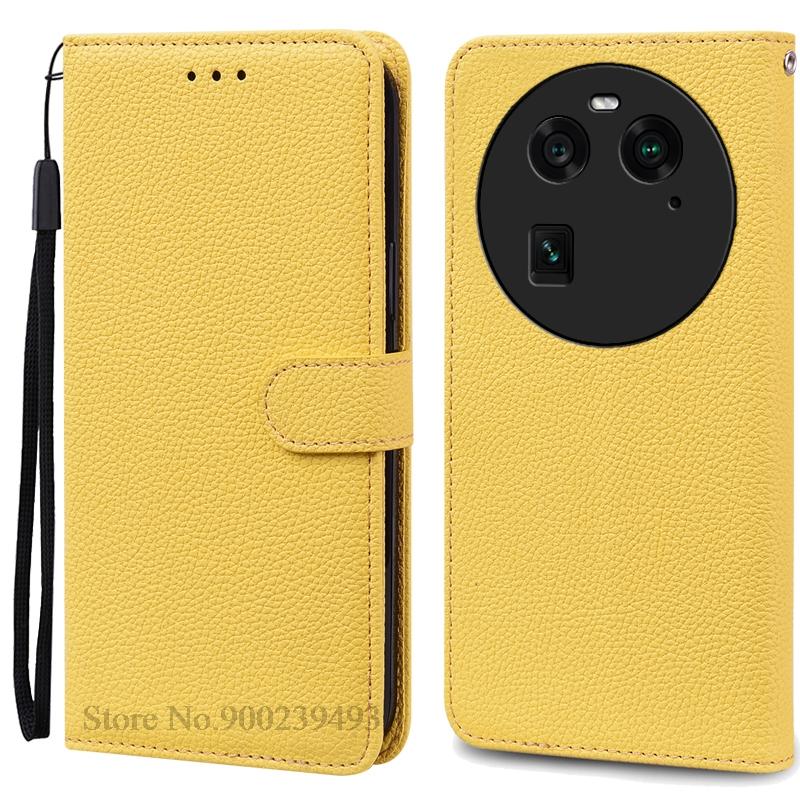 Для OPPO Find X6 Pro Чехол Роскошный кожаный флип-чехол-кошелек для OPPO Find X6 Pro Чехол-книжка для OPPO Find X 6 Pro Чехол-футляр