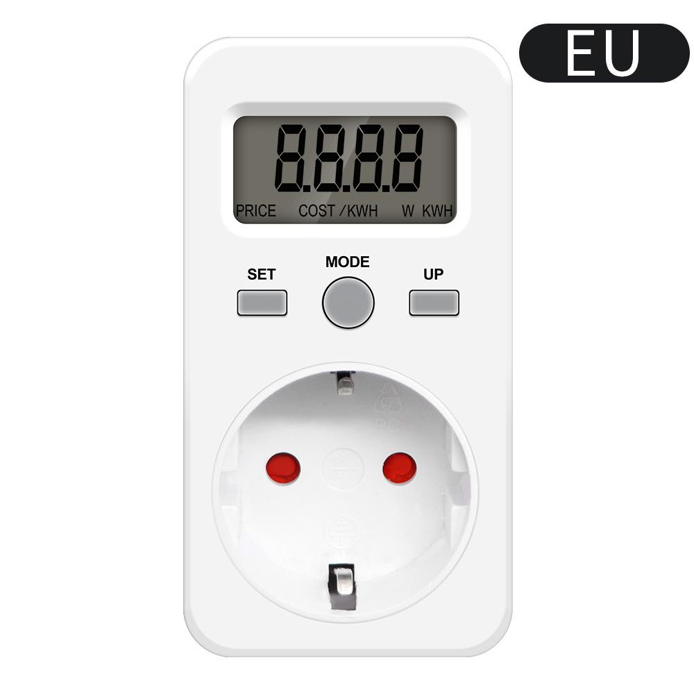 230V 16A Digital Power Meter Energy Meter Wattmeter Electricity Test Measuring LCD Socket  EU UK AU US BR FR IT TH Plug Optional