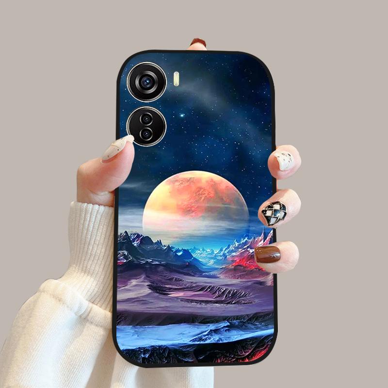 Для ZTE Blade V40 Design Чехол V41 Vita Мягкий Силиконовый ТПУ Чехлы для Телефона Для ZTE Axon 40 Lite Модный Роскошный Защитный Чехол-Фундас