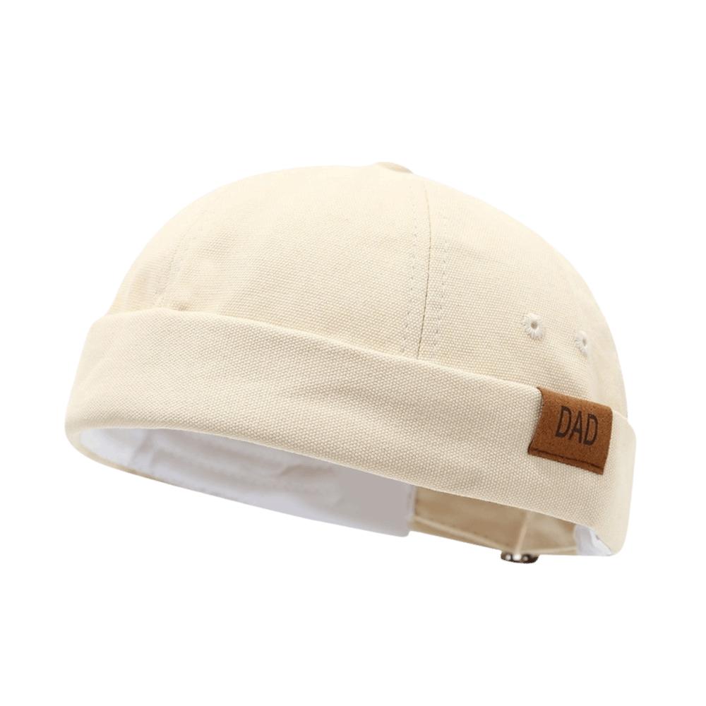 Brimless Melon Skin Hat Hip Hop Beanie Hat Casual Sun Hat Spring and Summer