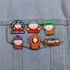 Cartoon Animated Character Enamel Pins Custom Cute Metal Brooches Lapel Badges Cartoon Funny Jewelry Gift for  Friends