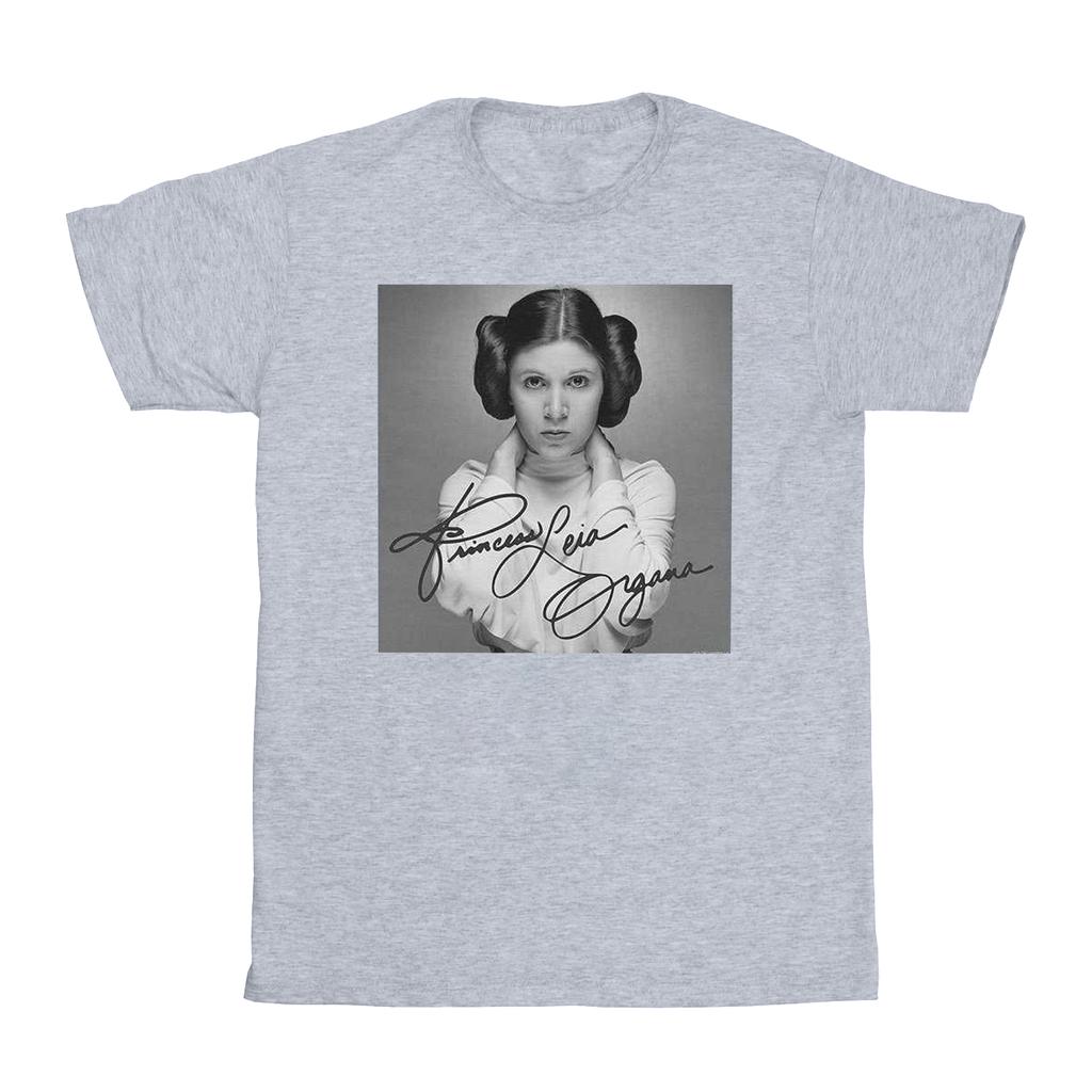 STAR WARS Girls Princess Leia Organa Cotton T-Shirt
