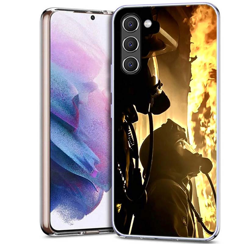 Чехол для телефона Пожарный Герой Пожарный для Samsung A16 A26 A36 A56 A17 A37 A57 A07 A06 A02S A12 A22 A32 A52S A72 Galaxy A70 A50S