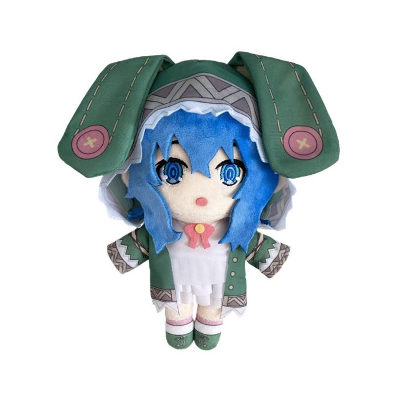 Cute Cartoon Style Kurumi Tokisaki And Fourteenth Plush Toy Doll Crystal Ultra Soft Stuffed Toy
