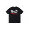 Футболка Stussy с коротким рукавом для подростков Свободный крой Хлопок 270 г Круглый вырез Повседневная одежда