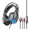 Sy850 Luminous Gaming Headset Noise Cancelling Soft Earmuff Headphones With Microphone For