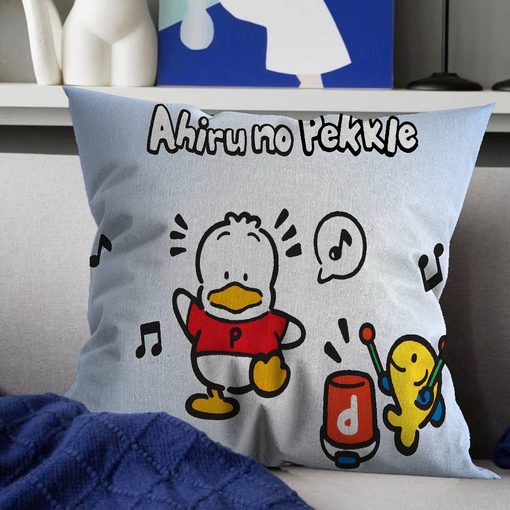 A-ahiruno P-pekkle Мультяшный Стич Подушка Чехол Чехол для диванной подушки Украшение дома Комнаты Детский подарок