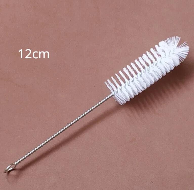 10 шт. набор щеток для чистки соломинок для питья, щетки для чистки трубок из нейлона и нержавеющей стали с длинной ручкой для соломинок