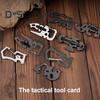 Anti Rust Multitool Key Clear Scale Durable Bottle Opener Multitool Card