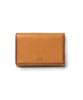 Business Card Holder Claude 101622 Camel [Takeokikuchi] Men's