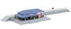 Rokuhan Z Gauge S047-1 Station Building Set, Blue