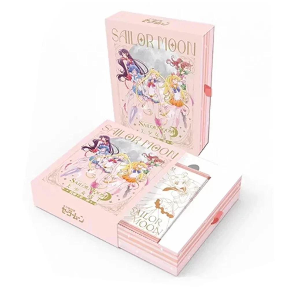Sailor Moon Card Imprint of Time Starlight Enamel Card Tsukino Usagi Luna Takeuchi Anime Collection Card Toys Gifts